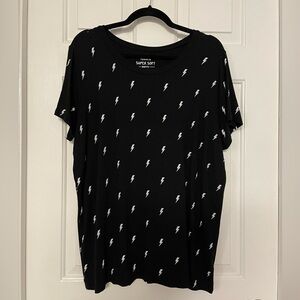 Torrid Super Soft Lightning Bolt Tee